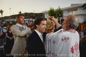 wedding ceremony photos greece