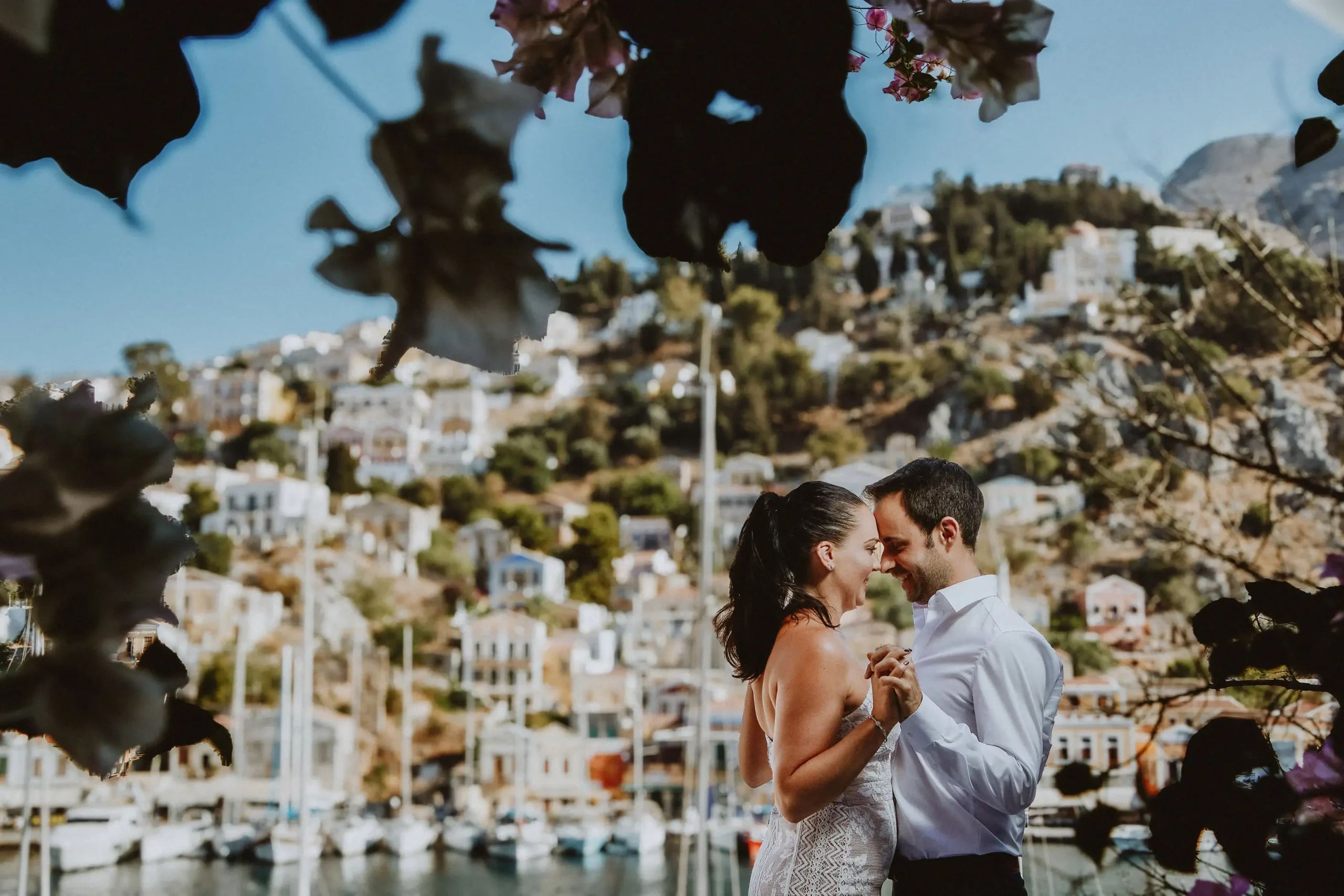 symi wedding portraits