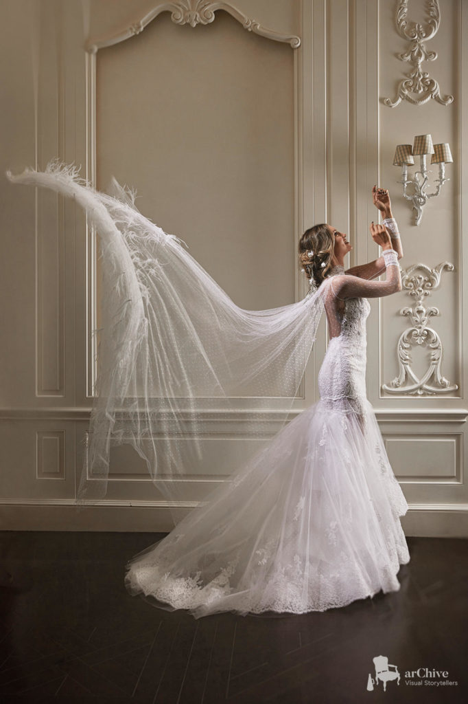 oikonomakou wedding dress celia Kritharioti