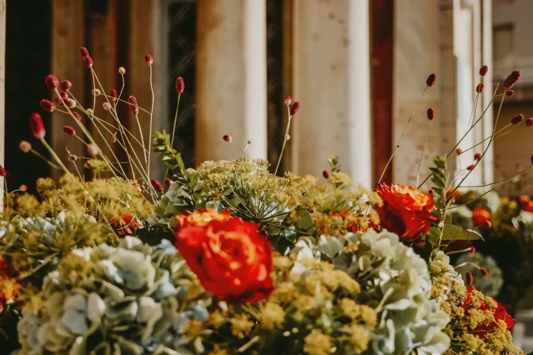 Christening decoration photography